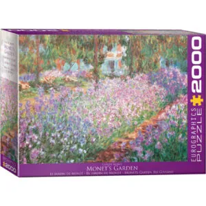 PUZZLE EUROGRAPHICS - C. MONET : LE JARDIN DE MONET - 2000 PIECES