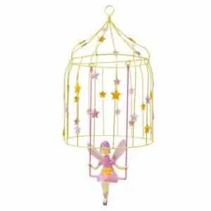 MOBILE VOLIERE A ELFES - ETOILES - L'OISEAU BATEAU