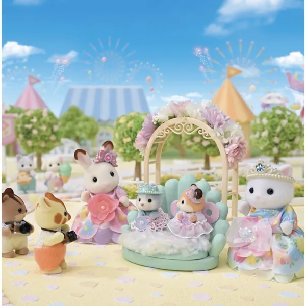 LES PRINCESSES EN ROBES A FLEURS - SYLVANIAN FAMILIES – Image 3