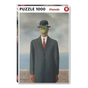 PUZZLE PIATNIK - R. MAGRITTE : LE FILS DE L'HOMME - 1000 PIECES