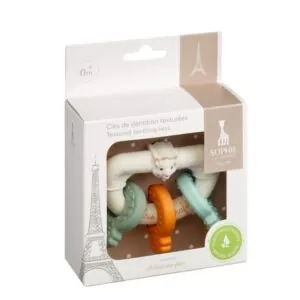 CLES DE DENTITION TEXTUREES SOPHIE LA GIRAFE - VULLI