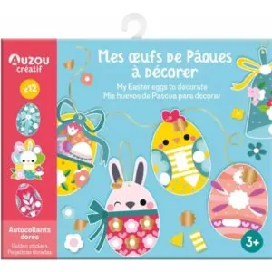 POCHETTE CREATIVE MES OEUFS DE PAQUES A DECORER - AUZOU