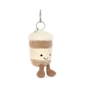 PELUCHE PORTE CLES CAFE A EMPORTER - JELLYCAT