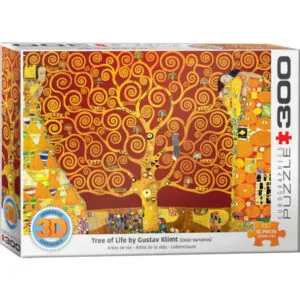 PUZZLE EUROGRAPHICS LENTICULAIRE 3D - G. KLIMT :  ARBRE DE LA VIE - 300 PIECES