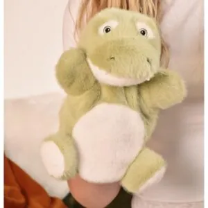 PELUCHE MARIONNETTE CROCODILE PODCOLL - HISTOIRE OURS