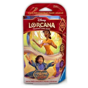 DISNEY LORCANA - LE RÈGNE DE JAFAR - DECK DE DÉMARRAGE - TIANA ET BRUNO