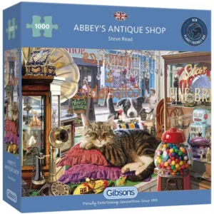 PUZZLE GIBSONS - S. READ : ABBEY'S ANTIQUE SHOP - 1000 PIECES
