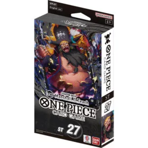 ONE PIECE TCG - STARTER DECK BLACK - ST27 - MARSHALL D. TEACH (VO)