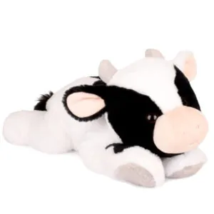 PELUCHE VACHE LES ALLONGES STRETCH 40 CM - HISTOIRE OURS