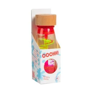 BOUTEILLE SENSORIELLE SPIRALE ROSE - PETIT BOUM