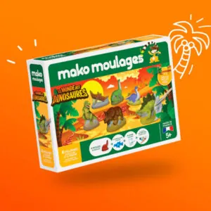 MAKO MOULAGES - COFFRET LE MONDE DES DINOSAURES