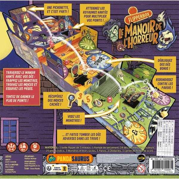 FLIPPERBOX - LE MANOIR DE L'HORREUR