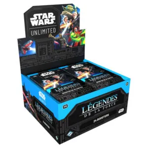 STAR WARS UNLIMITED - LÉGENDES DE LA FORCE - BOÎTE DE 24 BOOSTERS
