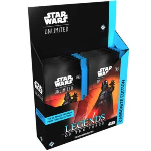 STAR WARS UNLIMITED - LEGENDS OF THE FORCE - BOÎTE DE 12 BOOSTERS - CARBONITE