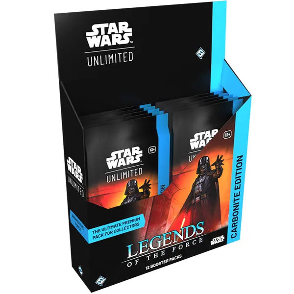 STAR WARS UNLIMITED - LEGENDS OF THE FORCE - BOÎTE DE 12 BOOSTERS - CARBONITE