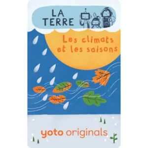 CARTE YOTO : EXPLOROBOTS LA TERRE - 6/10 ANS