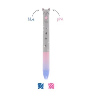 STYLO A BILLE 2 COULEURS KITTY - LEGAMI