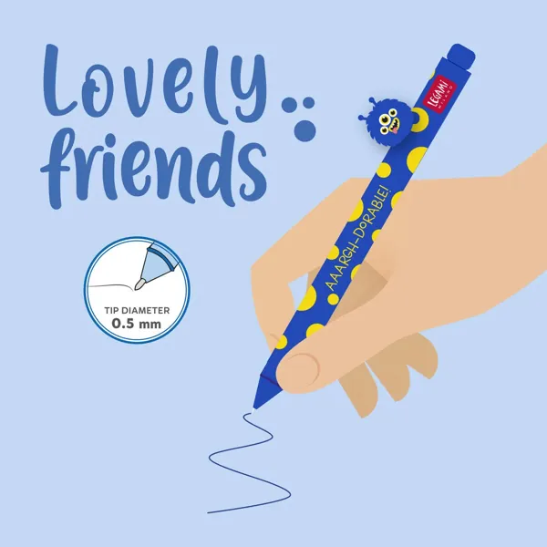 STYLO A ENCRE GEL LOVELY FRIENDS MONSTER - LEGAMI – Image 3