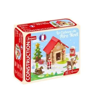 LA CABANE DU PERE NOEL - 60 PIECES - JEUJURA