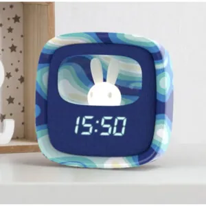 REVEIL BILLY CLOCK - BLUE WAVES - MOBILITY ON BOARD