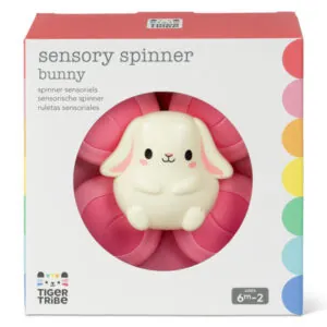 JOUET SPINNER SENSORIEL LAPIN - TIGER TRIBE