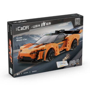 KIT DE CONSTRUCTION CADA - VOITURE DE COURSE 1:20 ORANGE RC - 295 PIECES