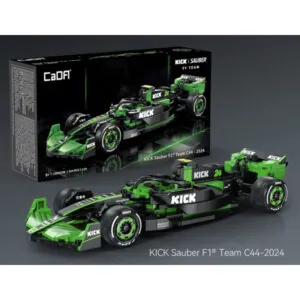 KIT DE CONSTRUCTION CADA - VOITURE DE COURSE 1:24 - KICK SAUBER F1 TEAM C44 2024 - 314 PIECES