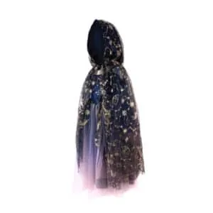 CAPE AVEC CAPUCHE DE FEE ENCHANTERESSE 4/6 ANS - GREAT PRETENDERS