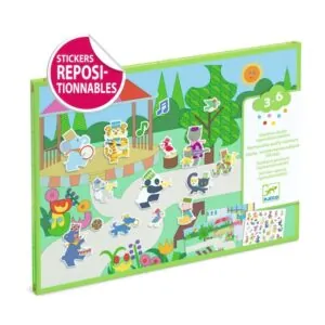 CREER AVEC DES STICKERS FANFARE - DJECO