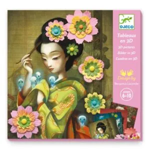 POCHETTE ACTIVITE PAPIER ROCK AND ROSES - DJECO