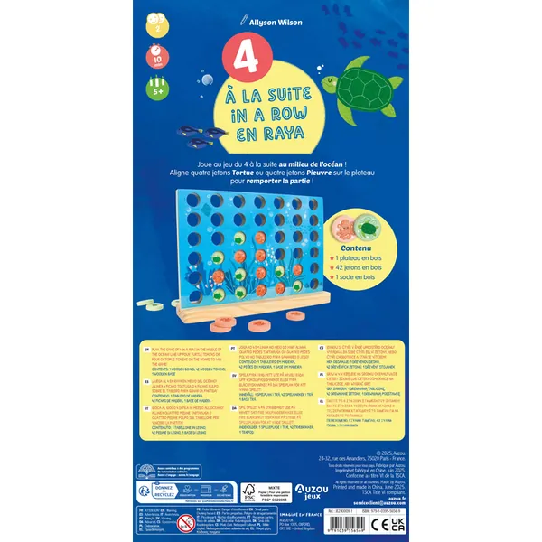 JEU 4 À LA SUITE