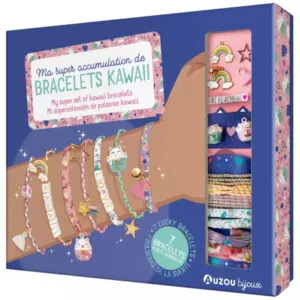 MA BOITE A BIJOUX - MA SUPER ACCUMULATION DE BRACELETS KAWAII - AUZOU