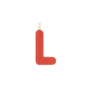 LETTRE PHOSPHORESCENTE L ROUGE - LILLIPUTIENS