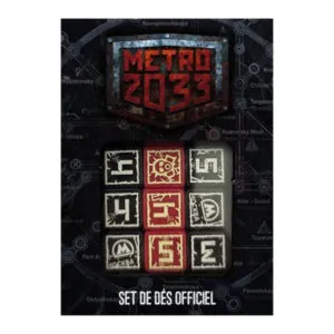 MÉTRO 2033- SET DE DÉS