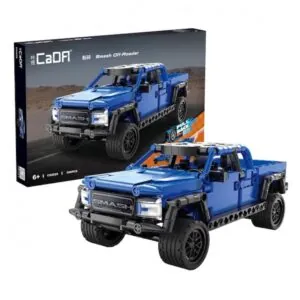 KIT DE CONSTRUCTION CADA - VOITURE TOUT TERRAIN A RETROFRICTION - 390 PIECES