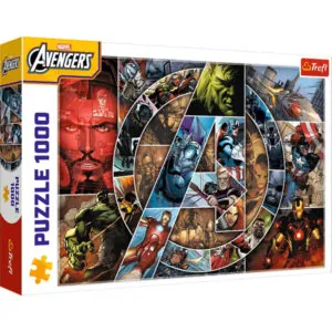 PUZZLE TREFL MARVEL AVENGERS : HEROS - 1000 PIECES