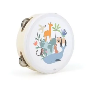 TAMBOURIN LES ANIMAUX DU MONDE - SARAH BETZ - VILAC