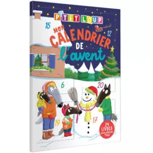MON CALENDRIER DE L'AVENT P'TIT LOUP - AUZOU