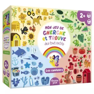 MON JEU DE CHERCHE ET TROUVE DES TOUT PETITS LES COULEURS - AUZOU