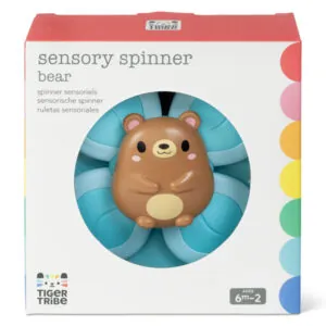 JOUET SPINNER SENSORIEL OURS - TIGER TRIBE
