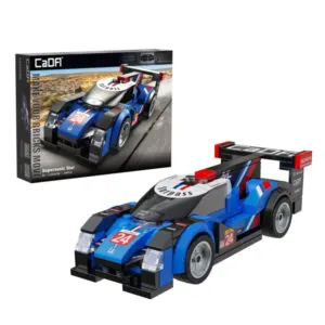 KIT DE CONSTRUCTION - CADA VOITURE DE COURSE 1:32 - SUPERSONIC STAR - 164 PIECES