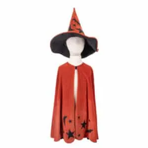 CAPE ET CHAPEAU MAGICIEN DE L'AUTOMNE 4/6 ANS - GREAT PRETENDERS
