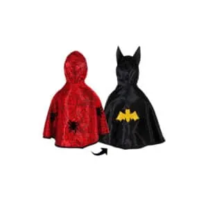 CAPE REVERSIBLE ARAIGNEE / CHAUVE SOURIS 2/3 ANS - GREAT PRETENDERS