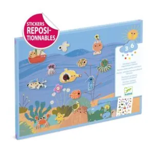 CREER AVEC DES STICKERS SUMMERTIME - DJECO