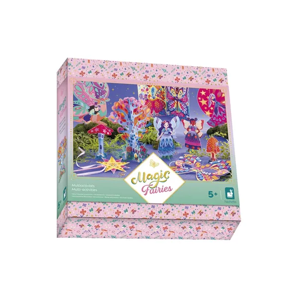 COFFRET MAGIC FAIRIES - MULTI ACTIVITES 11 REALISATIONS - JANOD