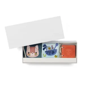 SET DE NAISSANCE - 3 LIVRES SENSORIELS JARDIN - LILLIPUTIENS