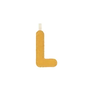 LETTRE PHOSPHORESCENTE L JAUNE - LILLIPUTIENS