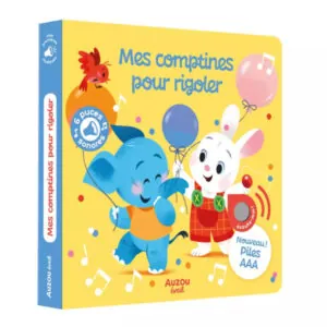 LIVRE MES PREMIERS SONORES - MES COMPTINES POUR RIGOLER AUZOU