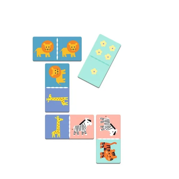 MEMO LOTO DOMINO ANIMAUX SAUVAGES - DJECO – Image 5