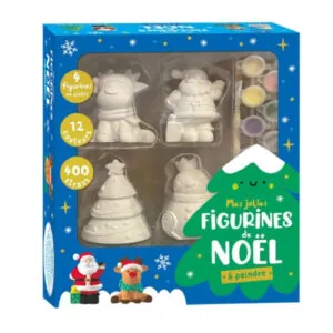 COFFRET JOLIES FIGURINES DE NOEL A PEINDRE - AUZOU